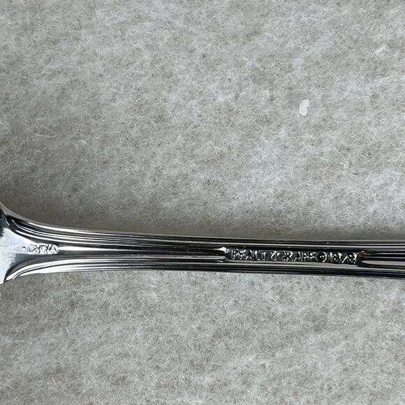 8 Pfaltzgraff MARGATE Oval Soup Spoons 6 5/8" Stainless Flatware - Picture 3 of 3